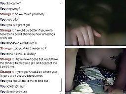 couple doing it on omegle 3of3